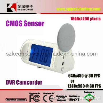 Digital Alarm Clock Style DVR Camcorder
